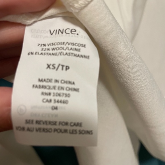 Vince Cream Blouse - Picture 6 of 6